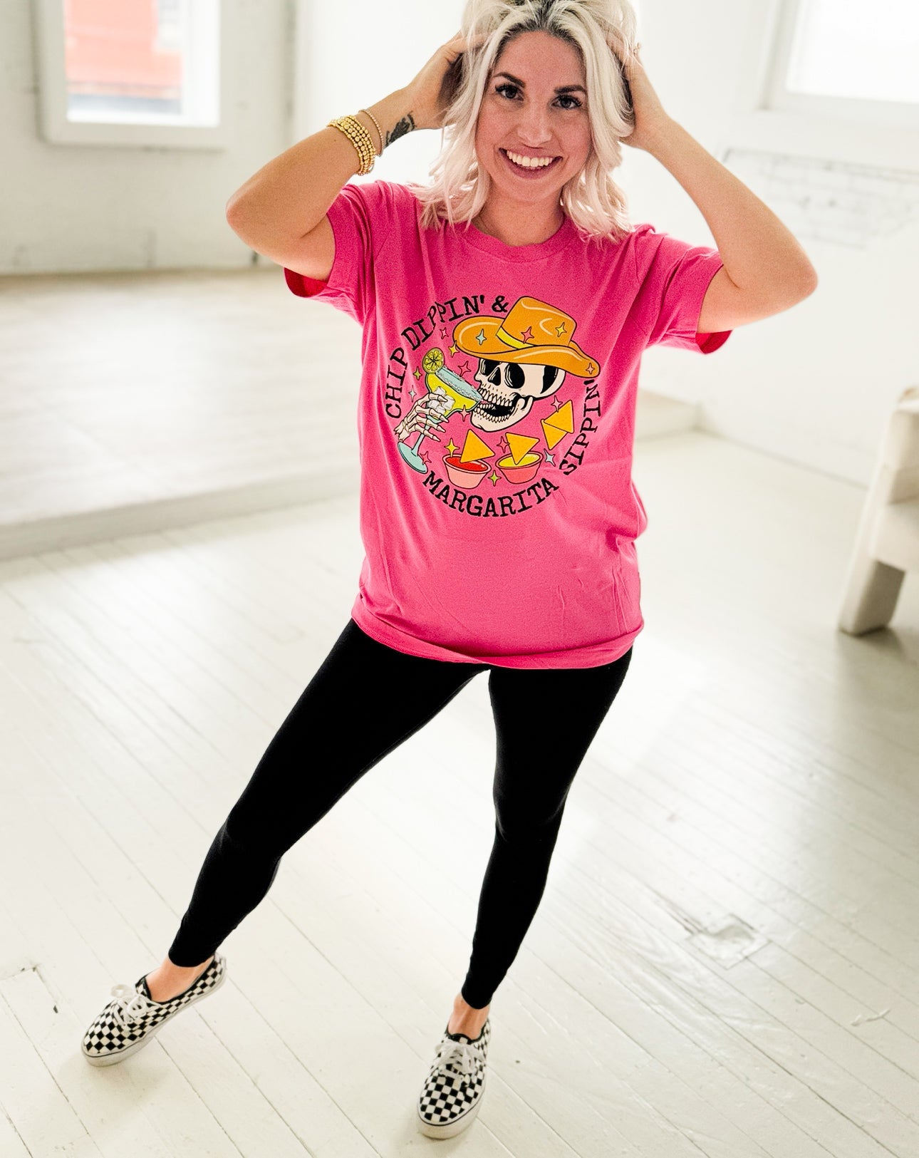 Chip Dippin &amp; Margarita Sippin Graphic Tee