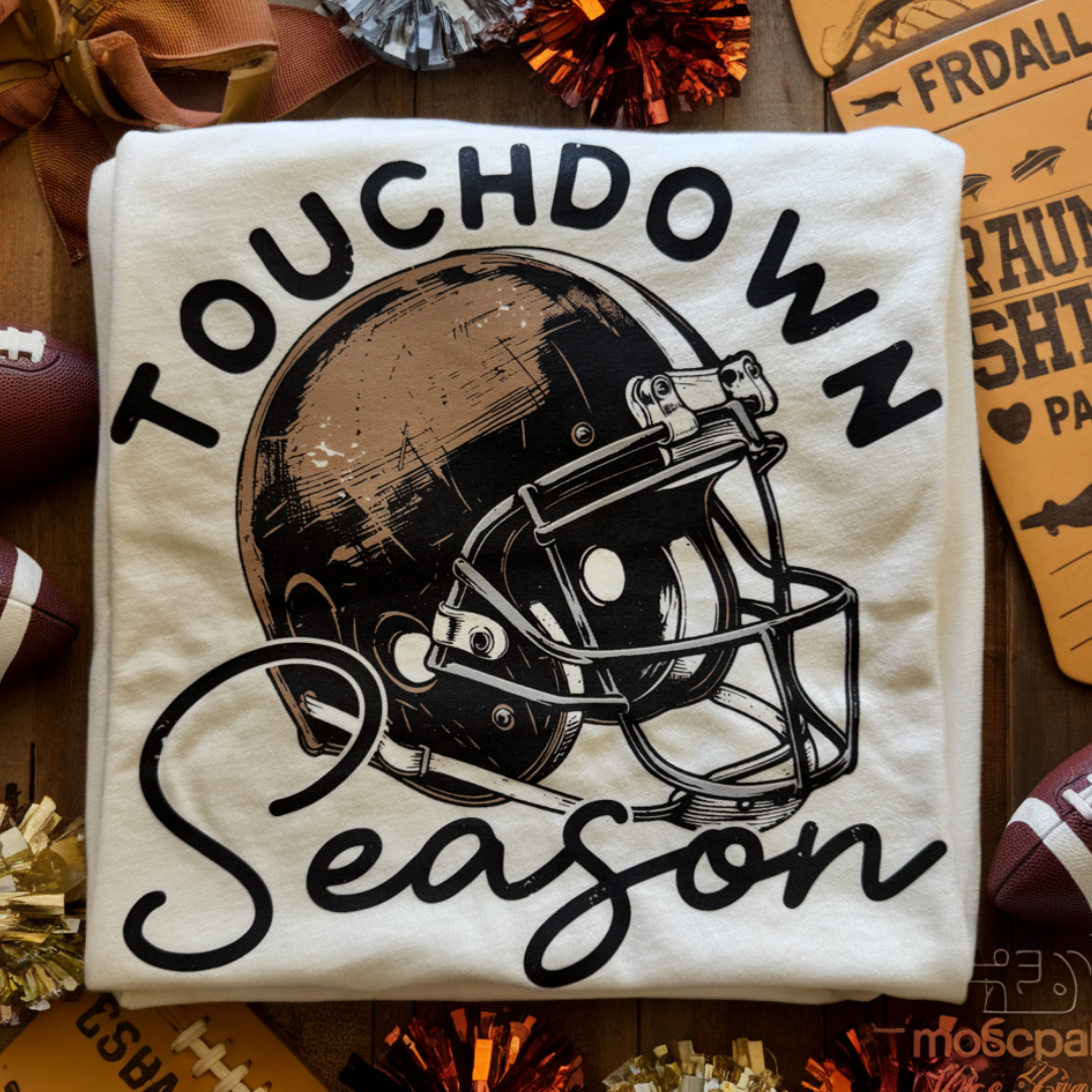 Touchdown Season Helmet Graphic Tee