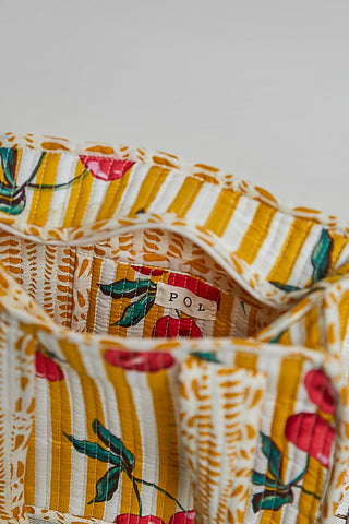 POL Mini Quilted Tote Bag
