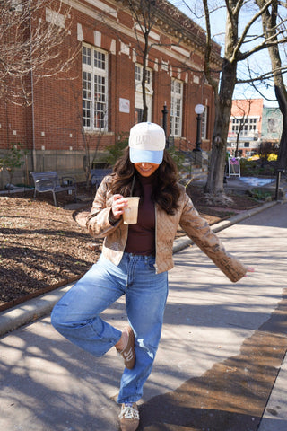 Lucky Me - Denim Vintage Trucker Hat
