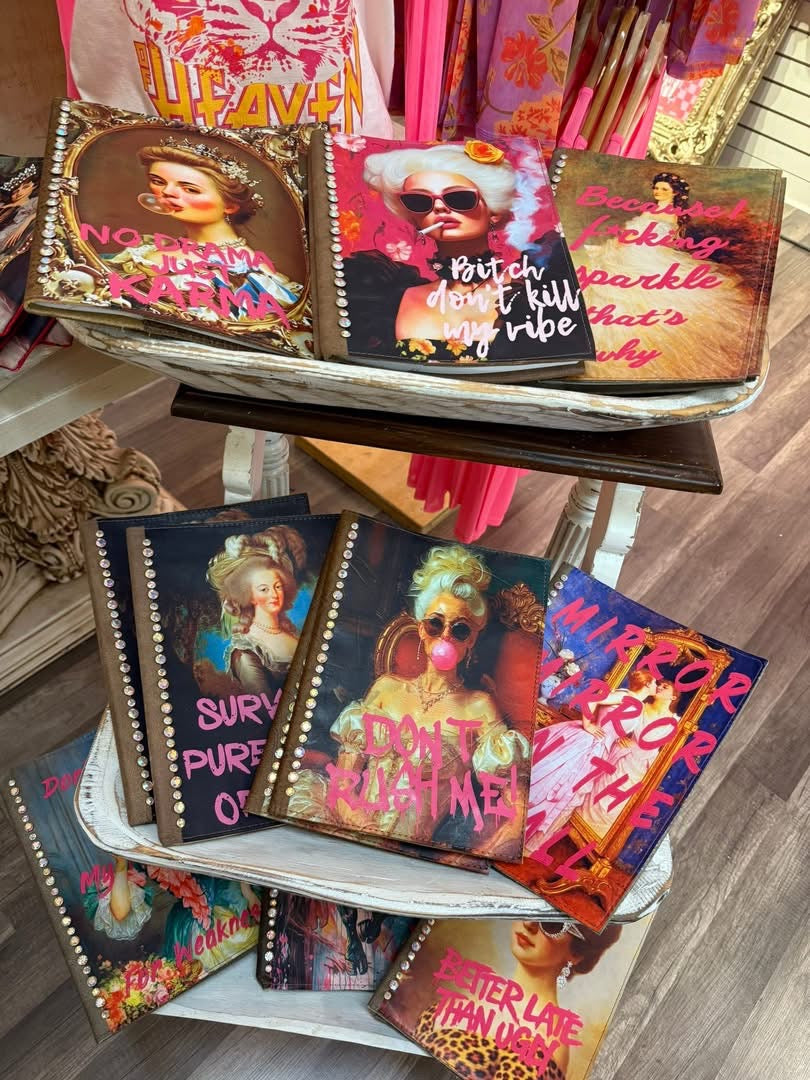 Vintage Attitude Leather Notebook Covers