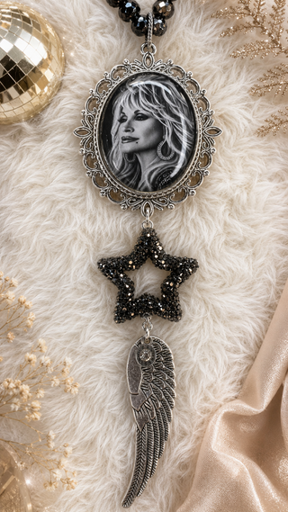Legends & Lace Cameo Necklace by Sandra Lind Designs