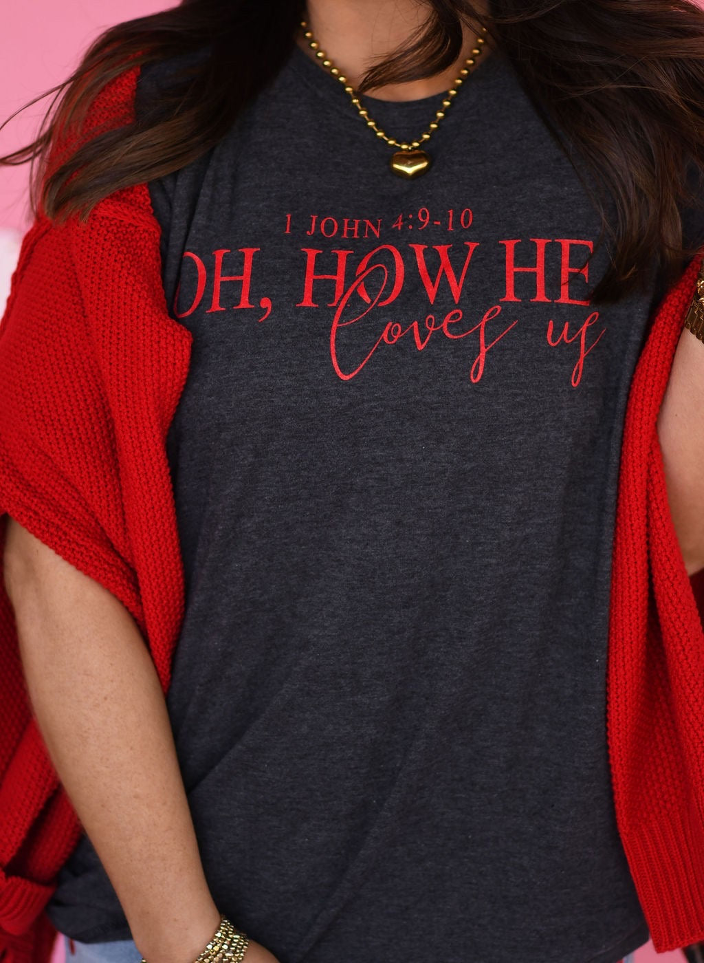 Oh, How He Loves Us Tee