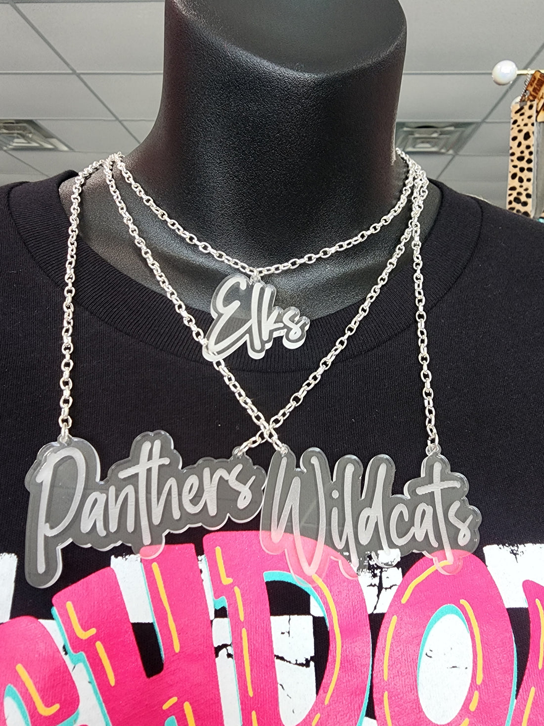 School Necklaces Clear - Pirates and Pearls Boutique