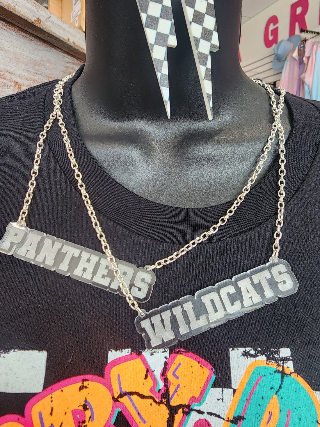 School Necklaces Clear - Pirates and Pearls Boutique