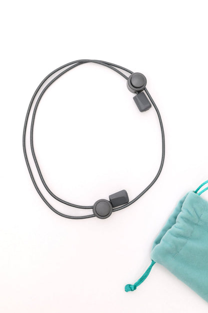 Accessories Adjustable Crop Band In Gray