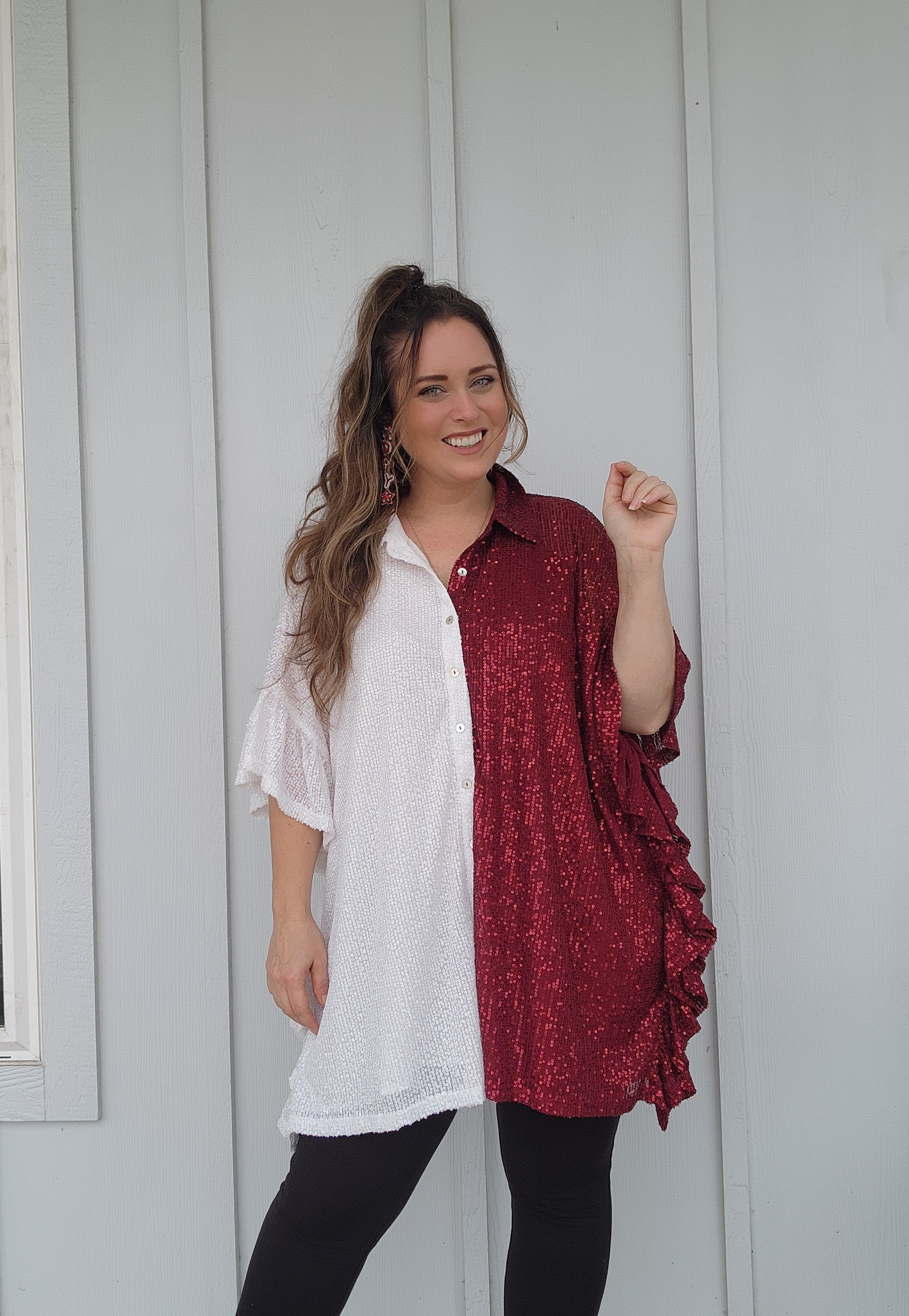 Game-Changer Sequin Shirt/Dress