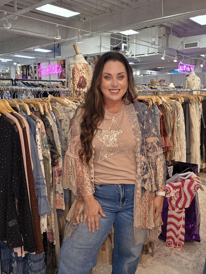 Americana Rose Top