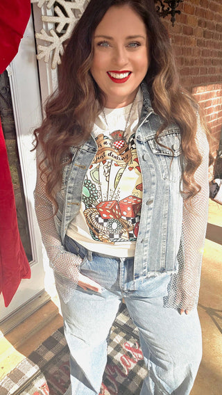 Jacket Sequin Denim Jacket