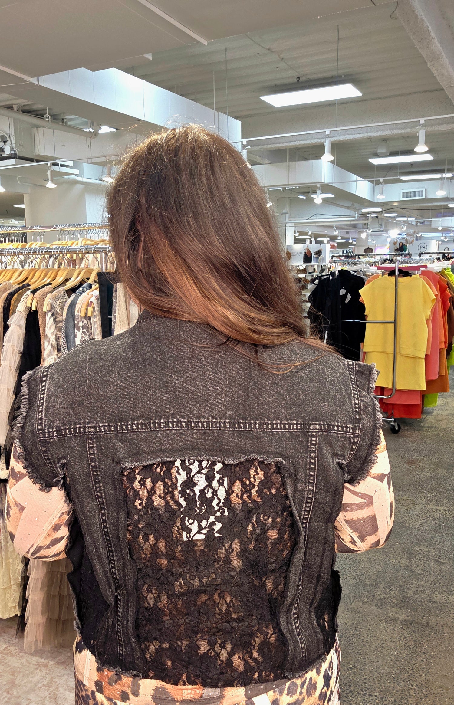 Edge and Elegance Lace Vest