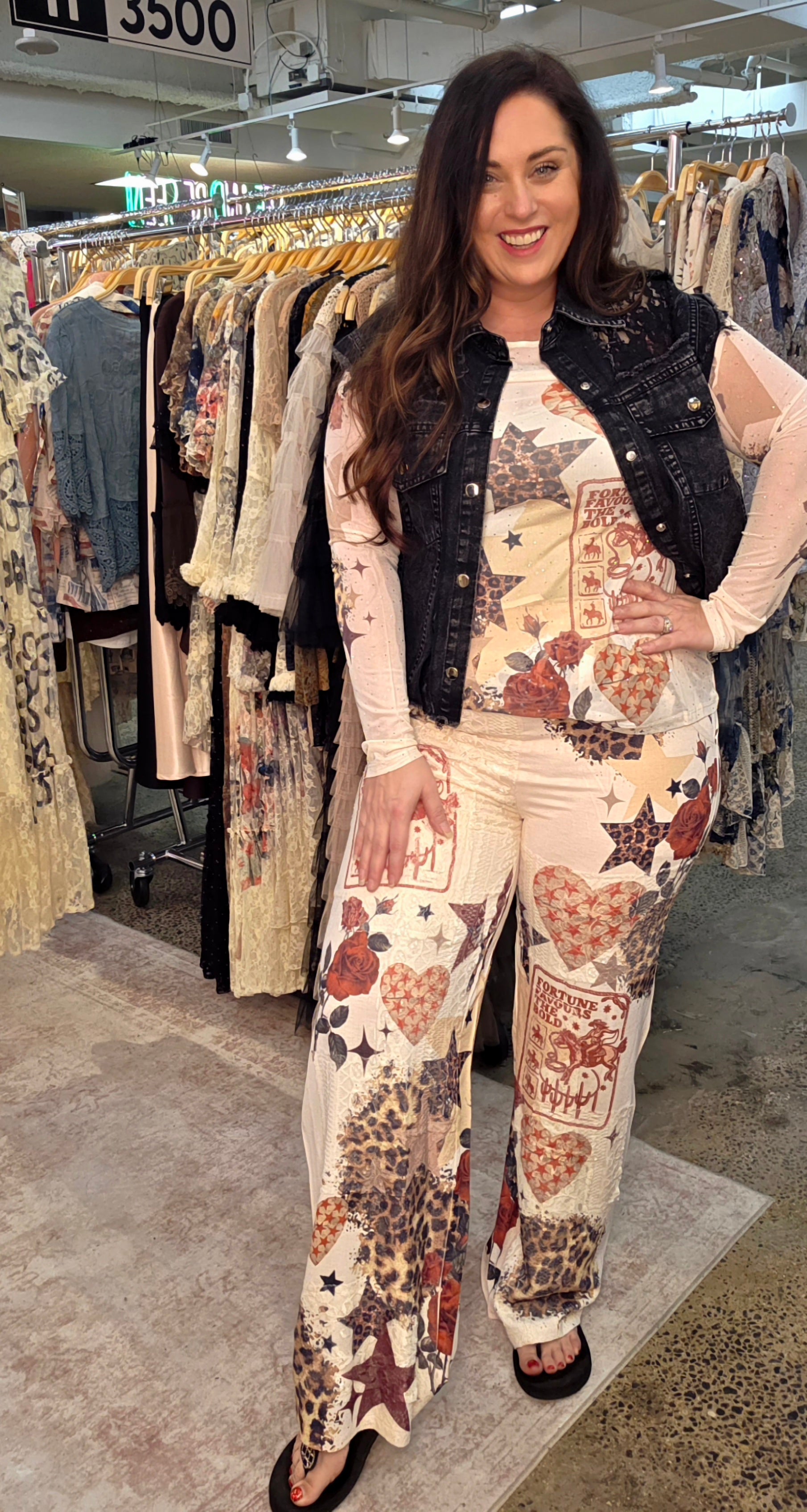 Edge and Elegance Lace Vest