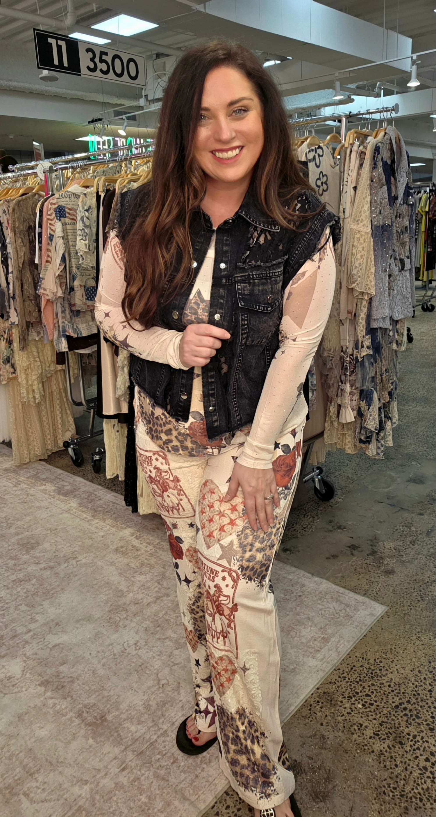 Edge and Elegance Lace Vest