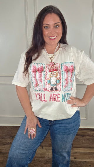 Ya'll Are Nuts Tee