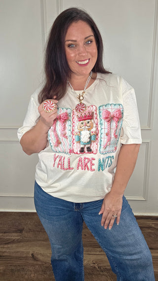 Ya'll Are Nuts Tee