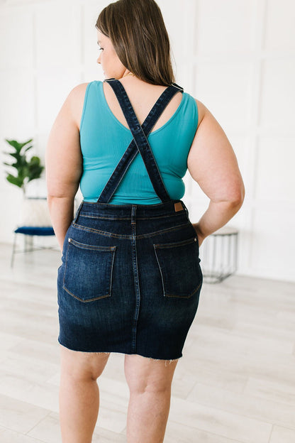 Denim Agnes Denim Overall Dress