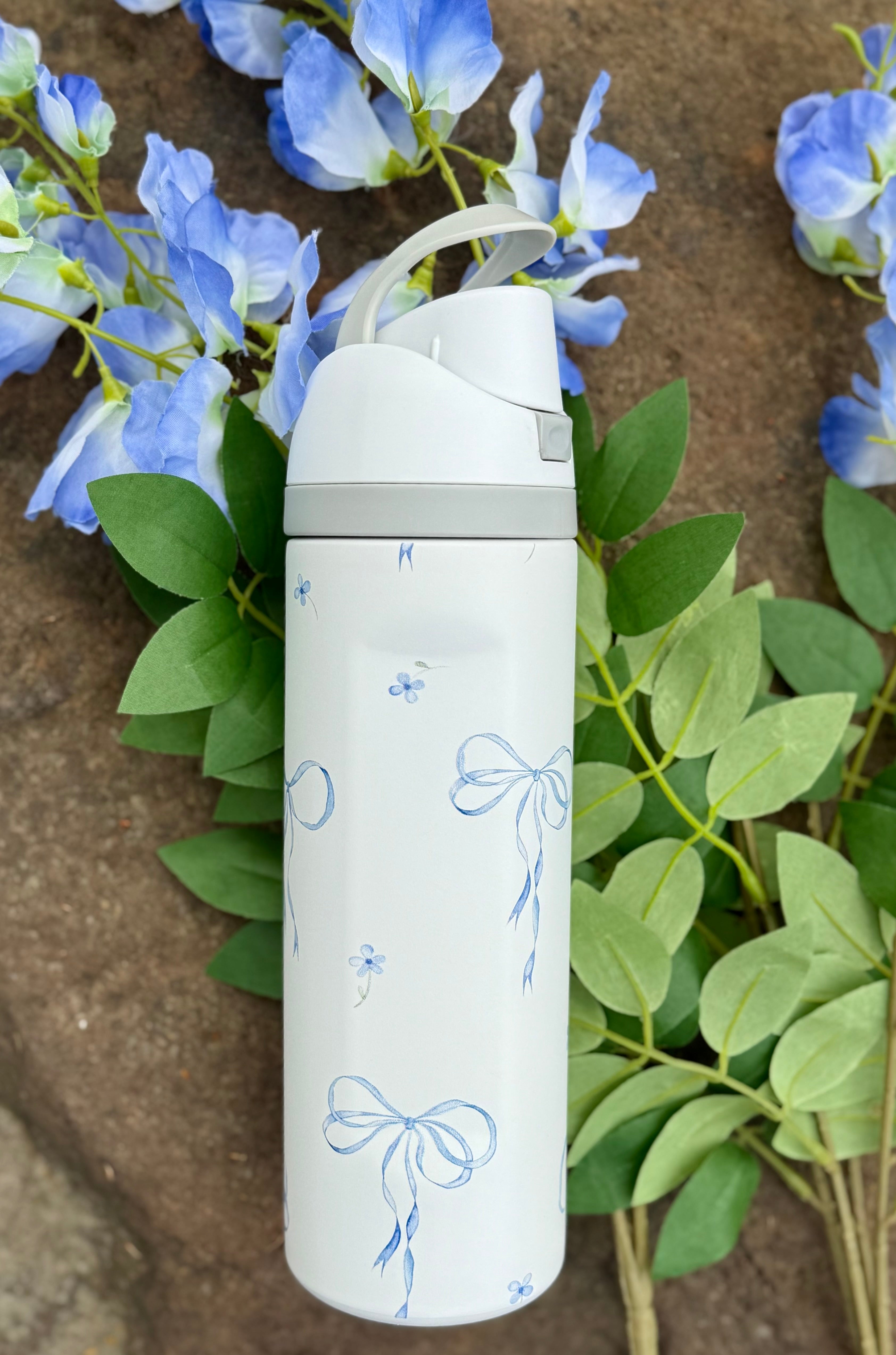 RTS Stella Blue Bow Water Bottle