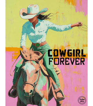 Cowgirl Forever Rhinestone Tee