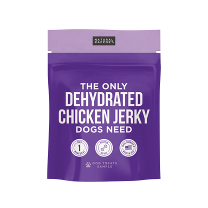 The Only Dehydrated Chicken Jerky Dogs Need