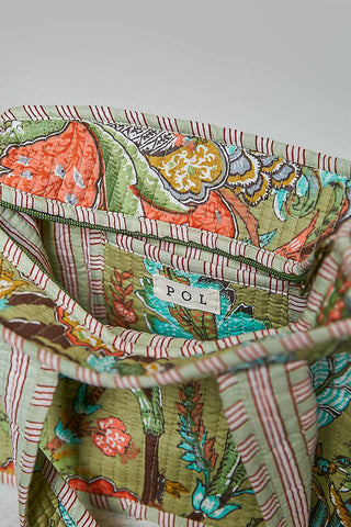 POL Mini Quilted Tote Bag