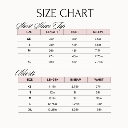 Pickleball - Short Pajama Set