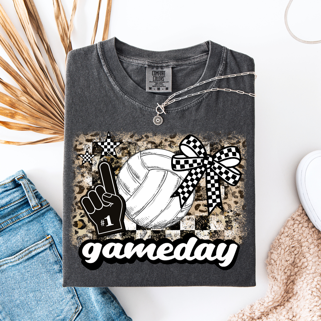Game Day Volleyball Graphic Tee