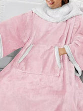 Oversized Wearable Blanket Hoodie Lounge Nightgown