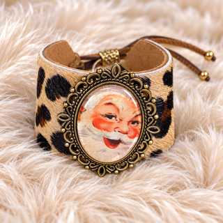 Saint Nick After Hours Leopard Cuff Bracelet by Sandra Ling Designs