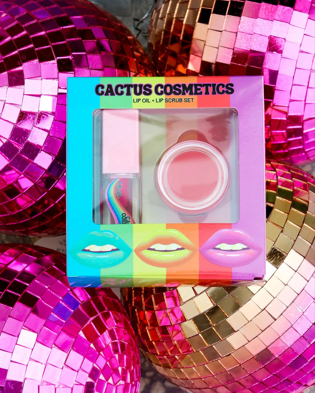 Retro Lip Scrub &amp; Oil Set