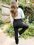 Molly Max Sculpt Ribbed Leggings - Flare - Girl Code Couture