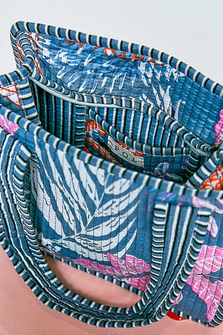 POL Mini Quilted Tote Bag
