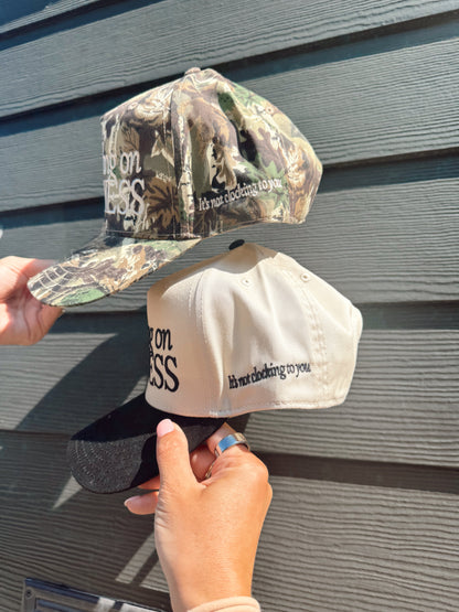 Hat Standing On Business Trucker Hat