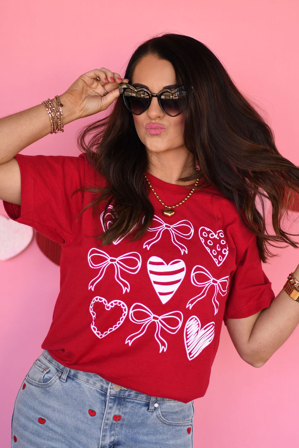 Hearts &amp; Bows Tee