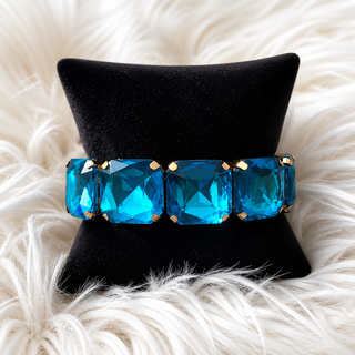 Midnight Lagoon Crystal Bracelet by Pink Panache