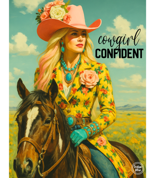Cowgirl Confident Rhinestone T-Shirt