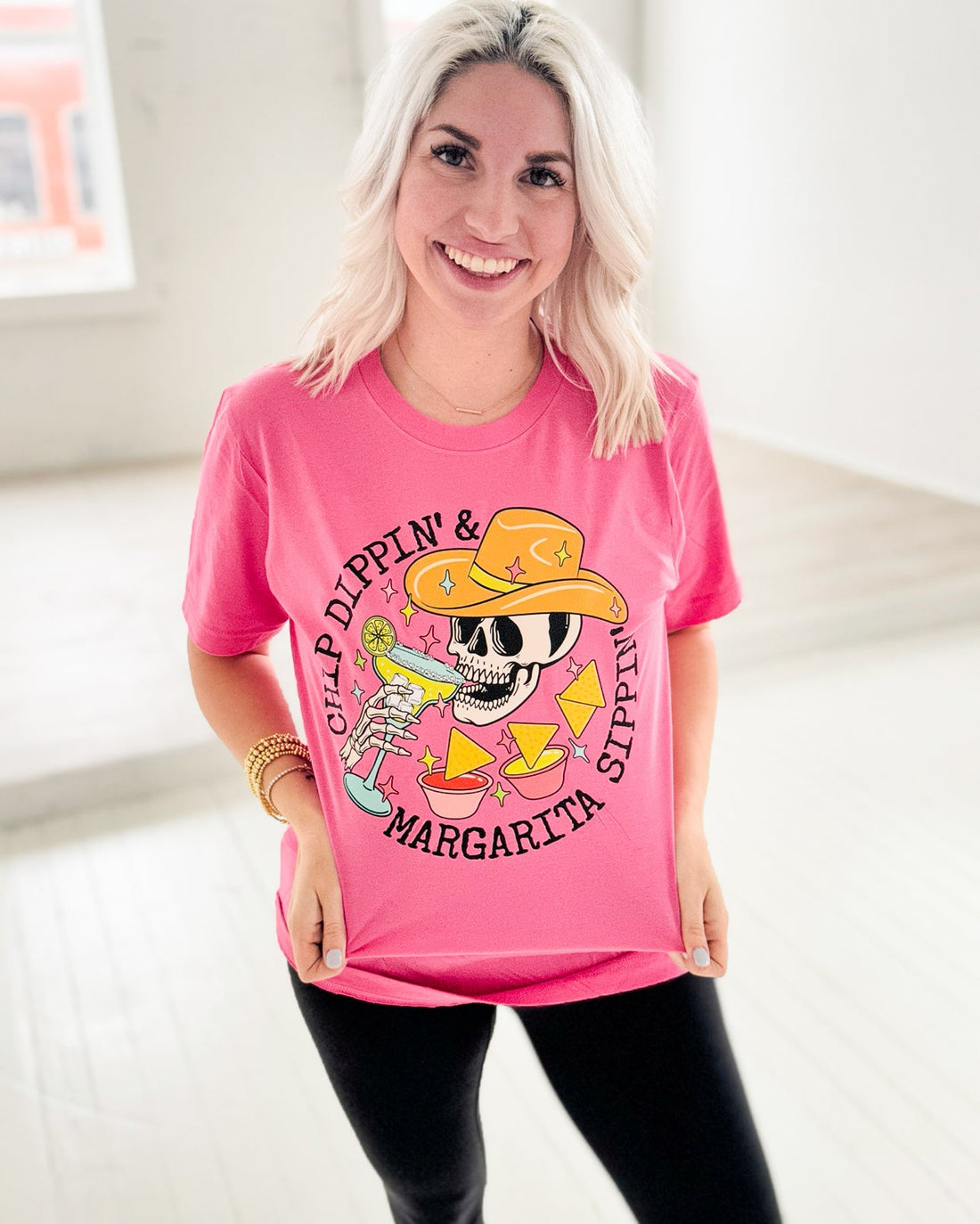 Chip Dippin &amp; Margarita Sippin Graphic Tee