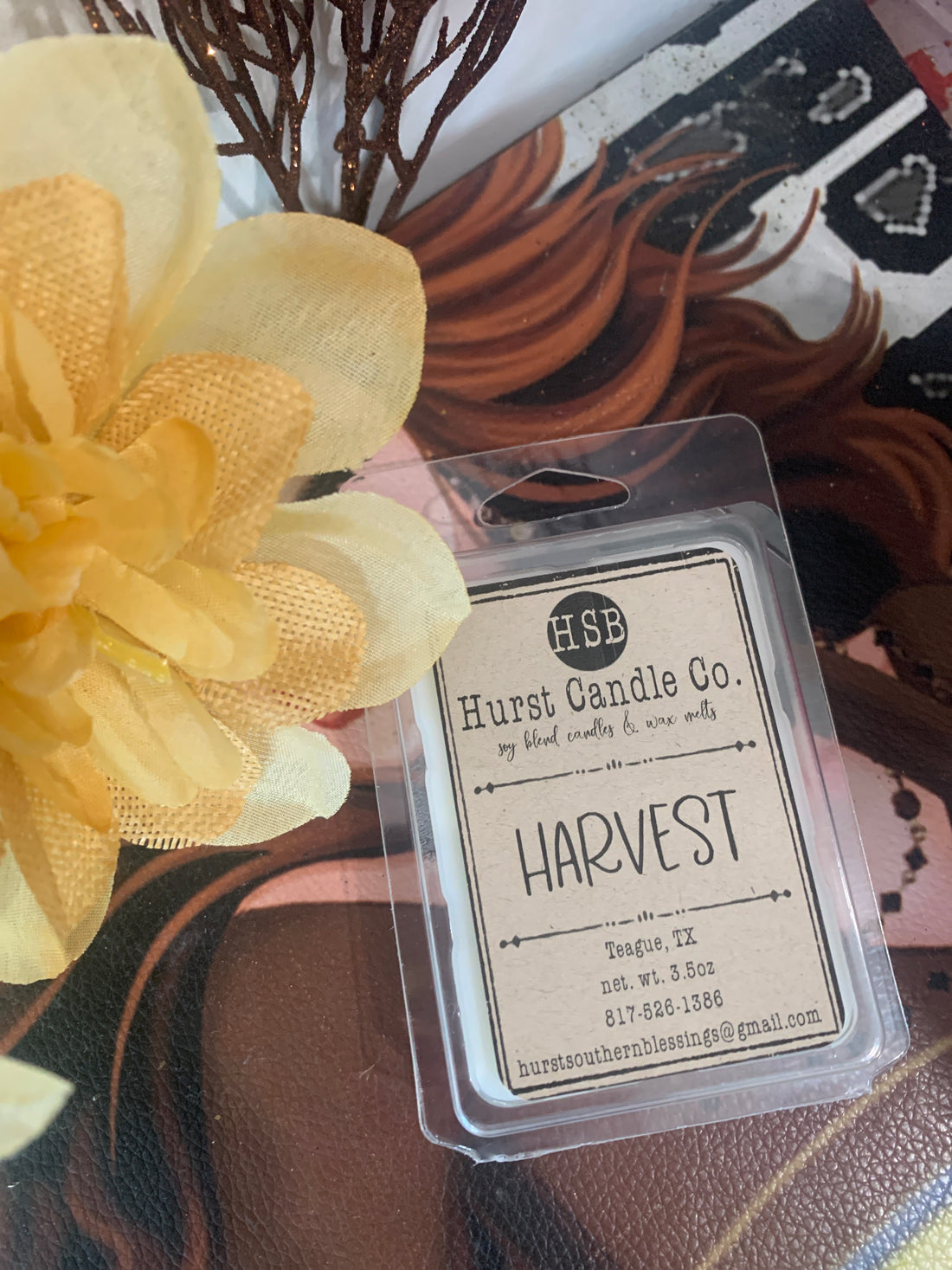 candles HSB Harvest wax melts