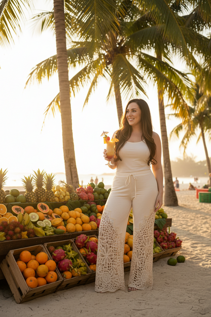 Runway Romance Crochet Pants