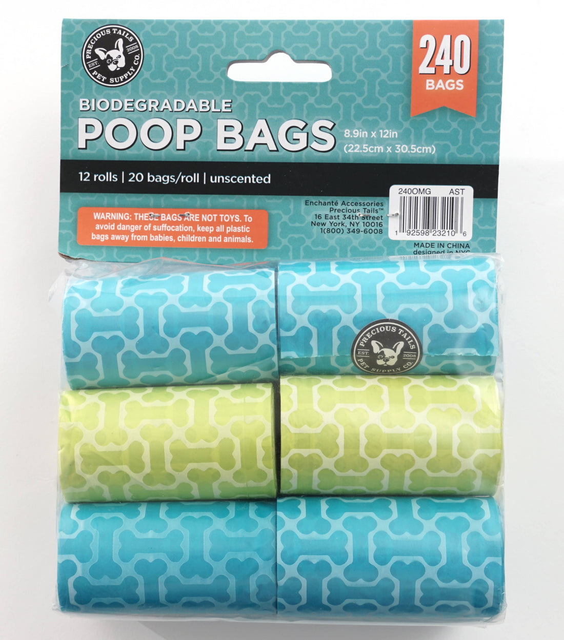 Precious Tails Poop Bags for Dogs