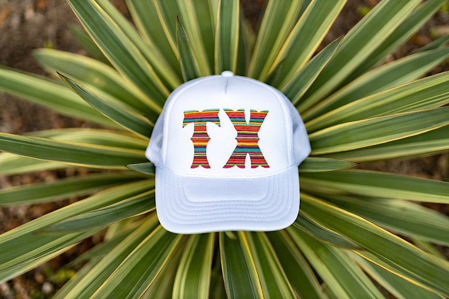 Serape State Custom Foam Trucker Cap - Pirates and Pearls Boutique