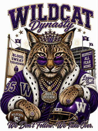 Wildcat Dynasty Crystal Graphic Tee