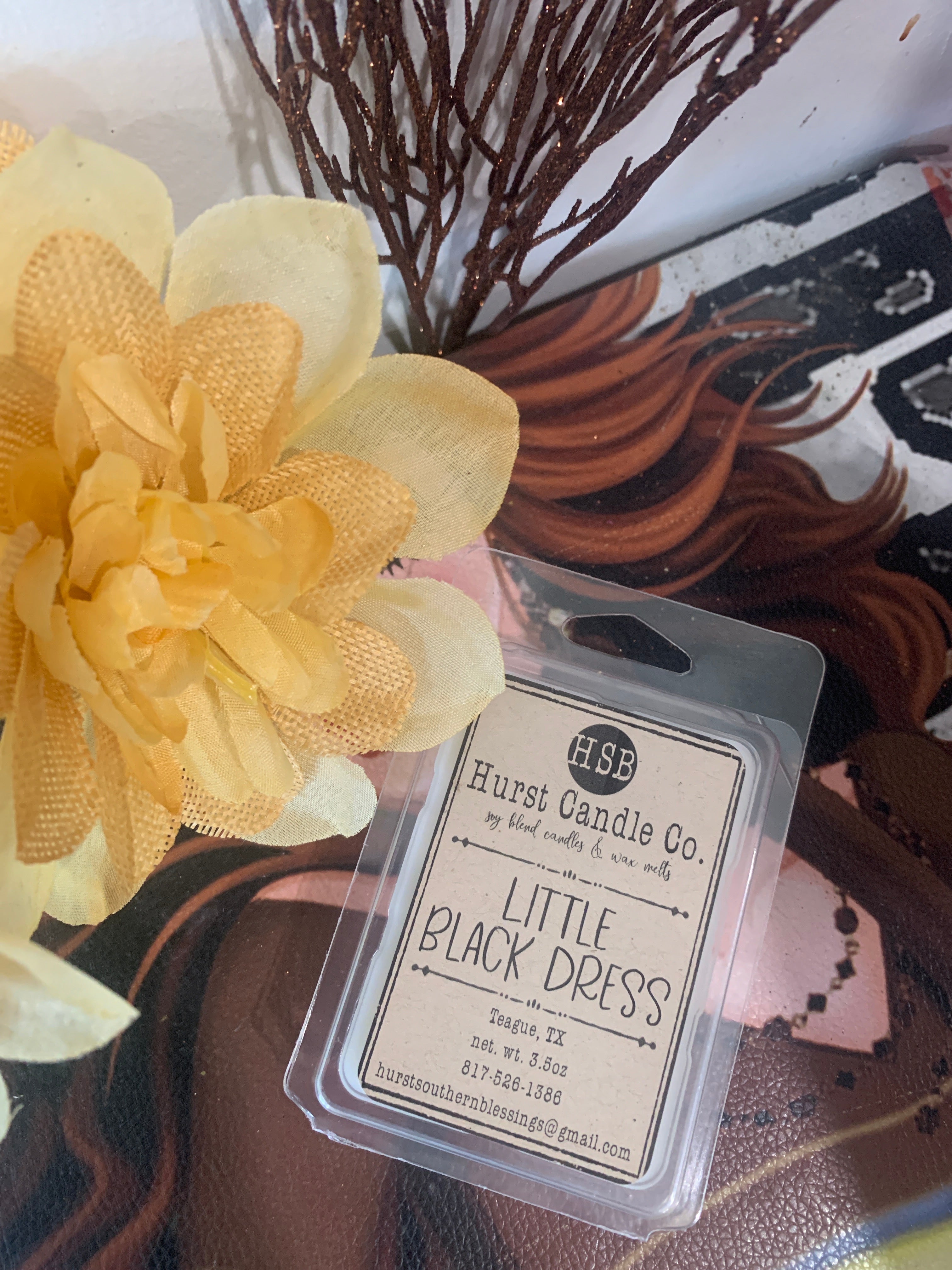 candles HSB Little Black Dress Wax Melts