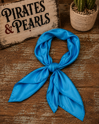 Texas Luxe Turquoise Scarf
