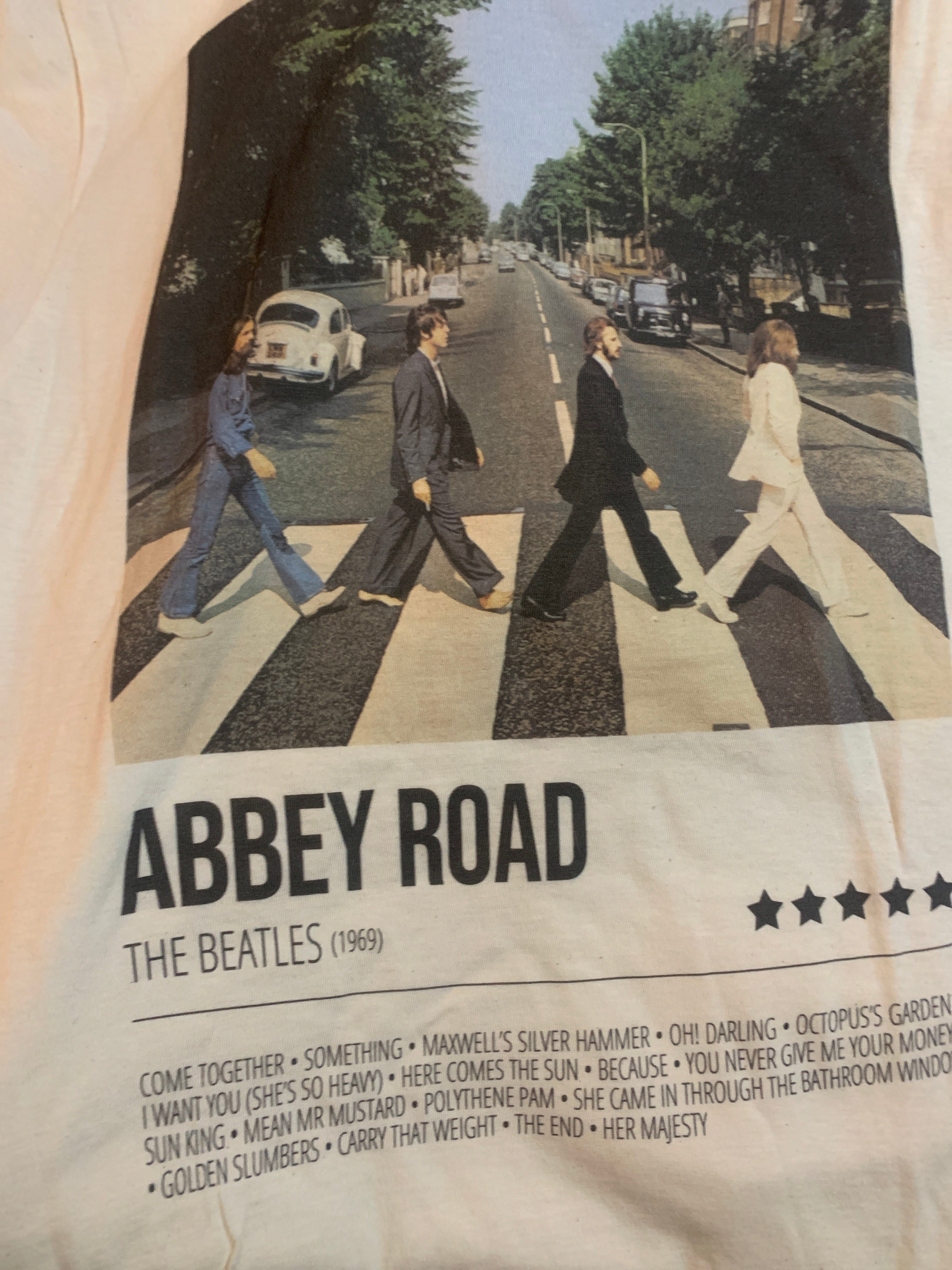 Abbey Road Beatles Graphic Tee