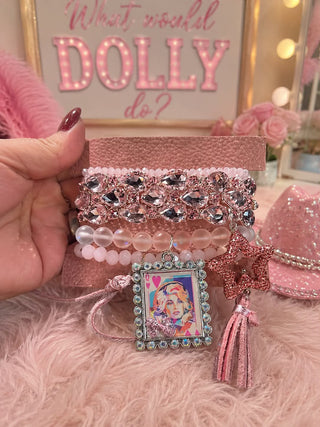 Dolly — The Queen of All Hearts Bracelet Stack