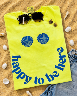 RTS Happy To Be Here Shells Tee
