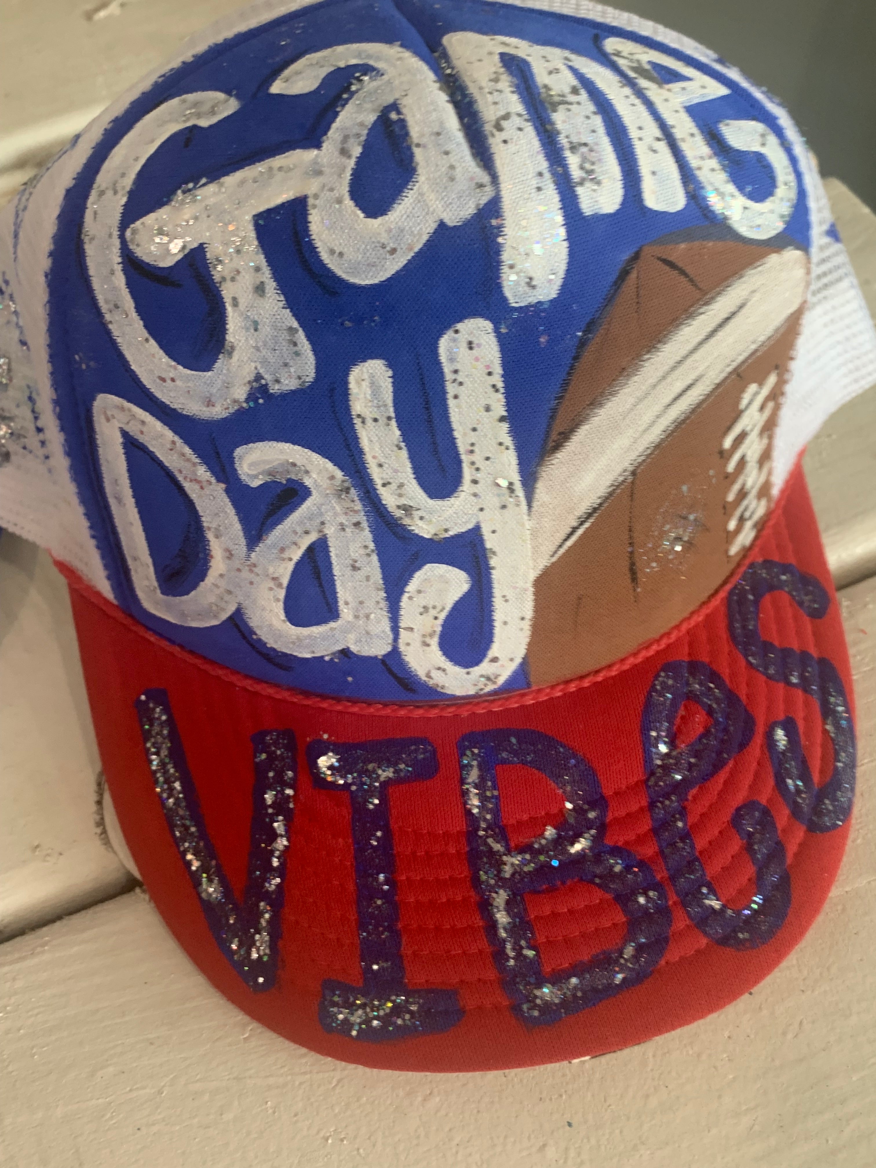 Hand Painted Game Day Trucker Hats