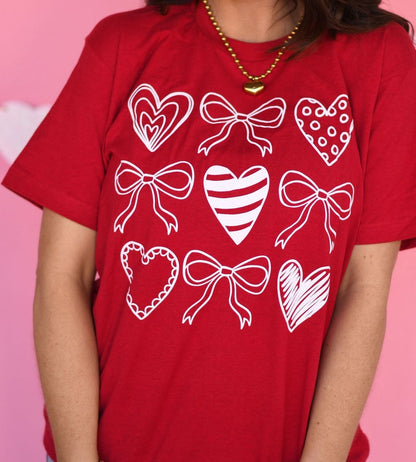 Hearts &amp; Bows Tee