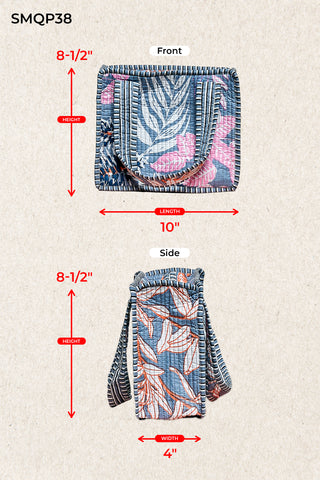 POL Mini Quilted Tote Bag