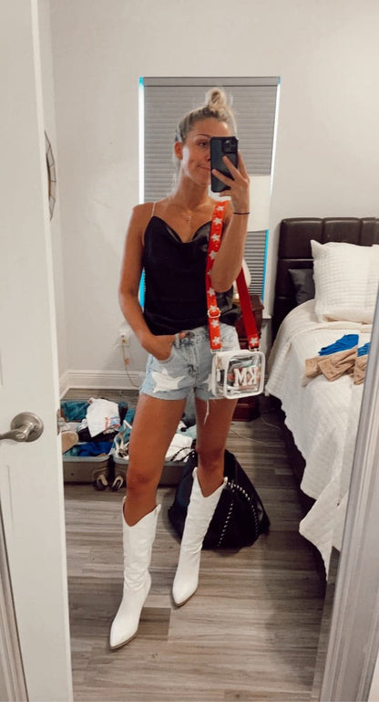 Custom Clear Gameday + Concert Purse