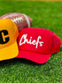 Hats Chiefs Script Red Trucker Cap by Randi Mahomes